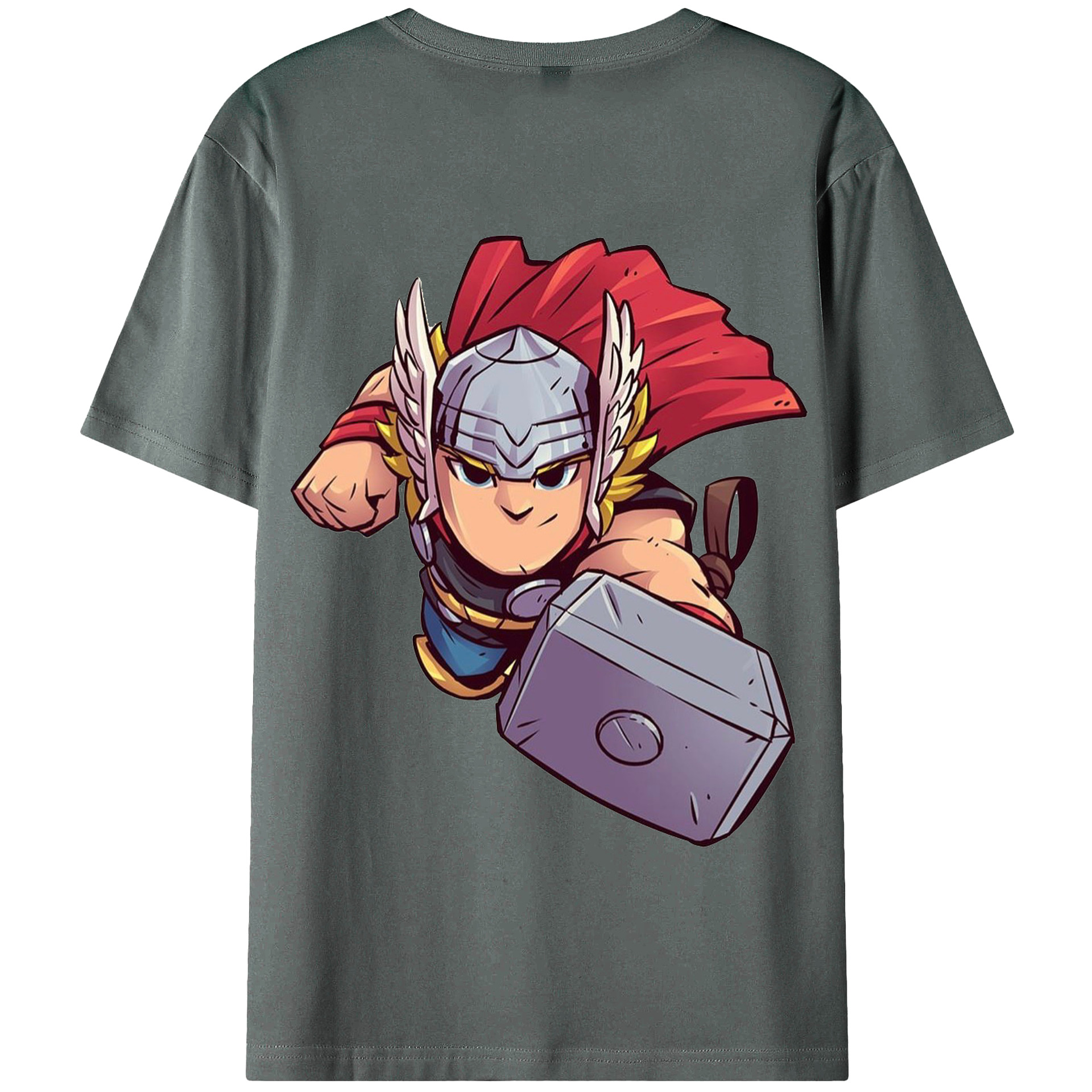 （画像用） アベンジャーズ The Avengers 綿100％半袖Tシャツ（背面プリント）